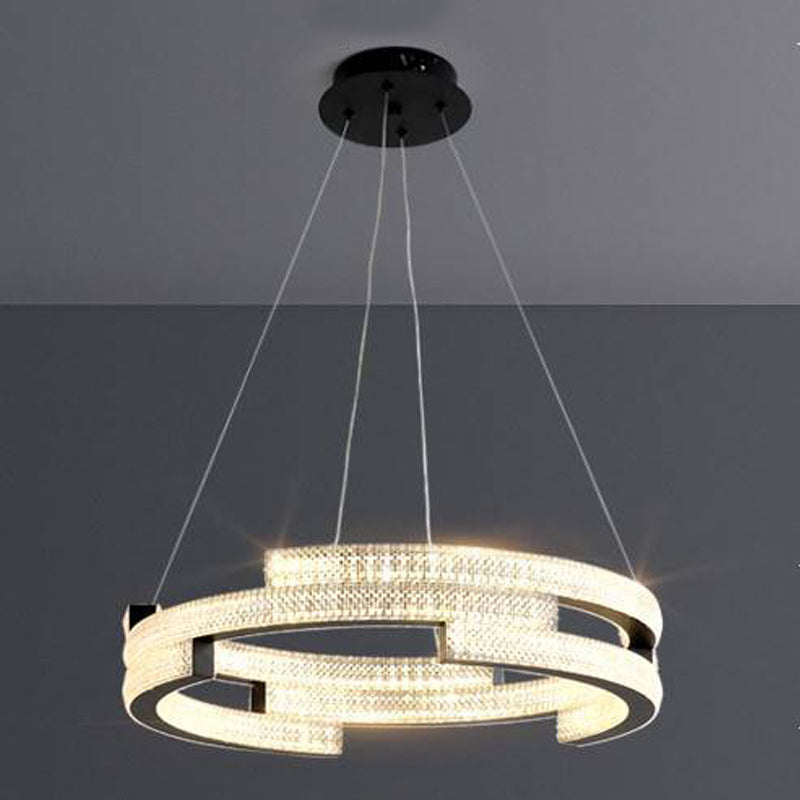 Lustre de style luxe moderne