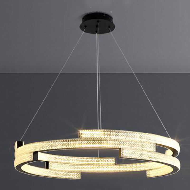 Lustre de style luxe moderne