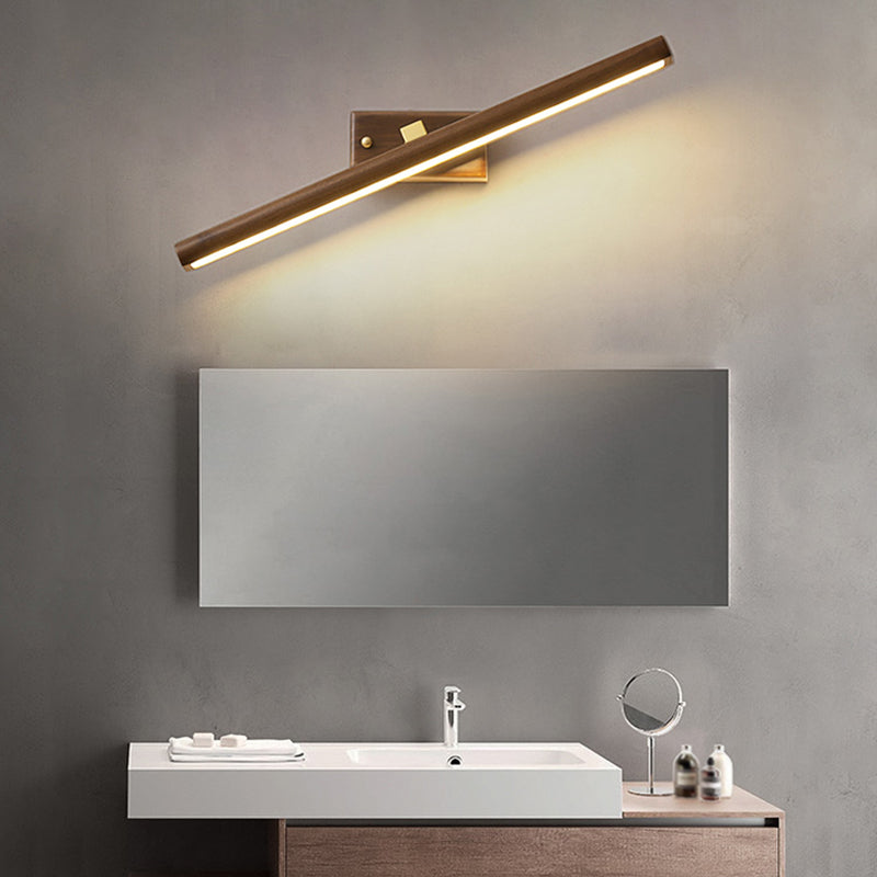 Miroir en bois moderne éclair