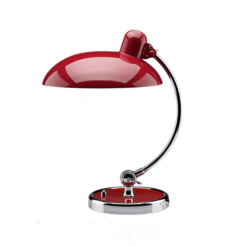 Modern Creative 1-Light Table Lamp Metal Dome Table Light for Living Room