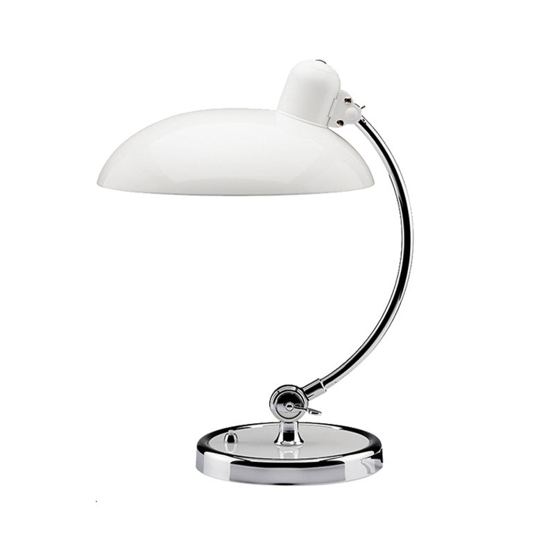 Modern Creative 1-Light Table Lamp Metal Dome Table Light for Living Room