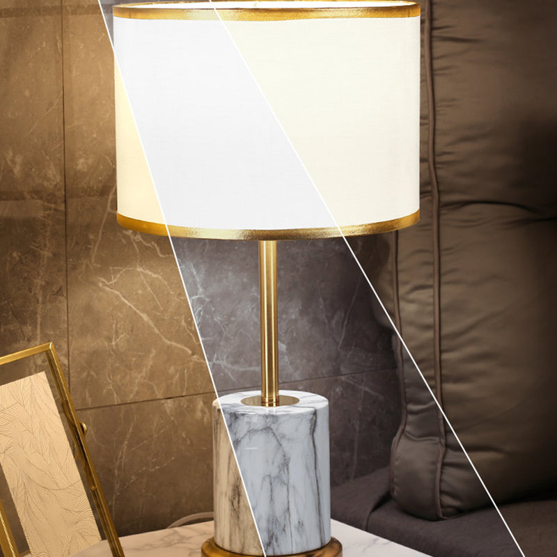 Postmodern 1-Light Metal Table Lamp with Touch-Sensor Control Table Light