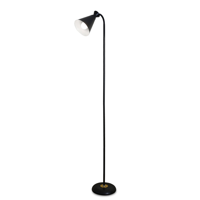 Cone 1 Light Floor Lamp Contemporary Metal Floor Lamps for Living Room