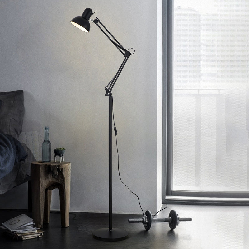 Kegel 1 Leichte Standardlampe zeitgenössische Metallverstellbare Stehlampen für Wohnzimmer