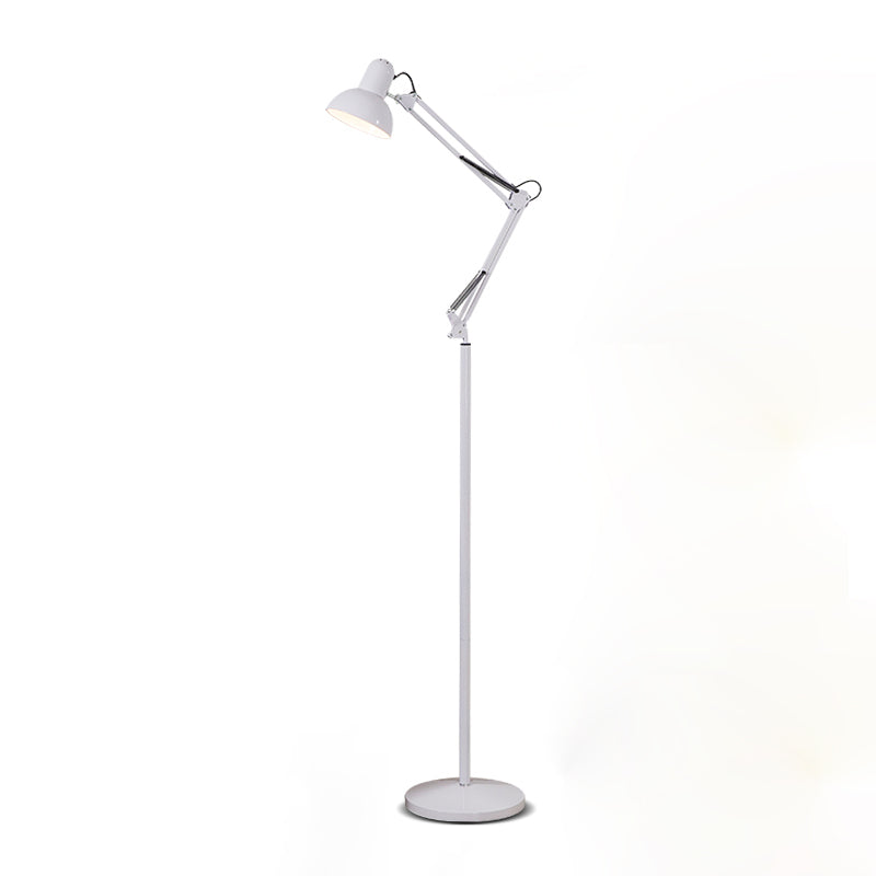 Cono 1 lampada standard leggera lampade a pavimento regolabili in metallo contemporaneo per soggiorno