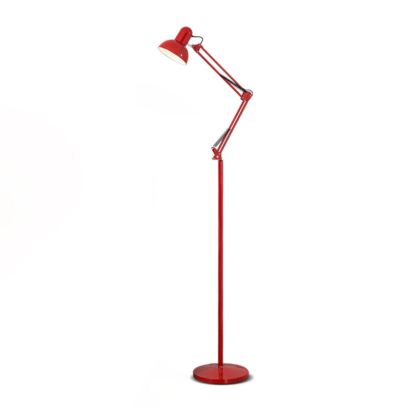 Cone 1 Light Standard Lamp Contemporary Metal Adjustable Floor Lamps for Living Room