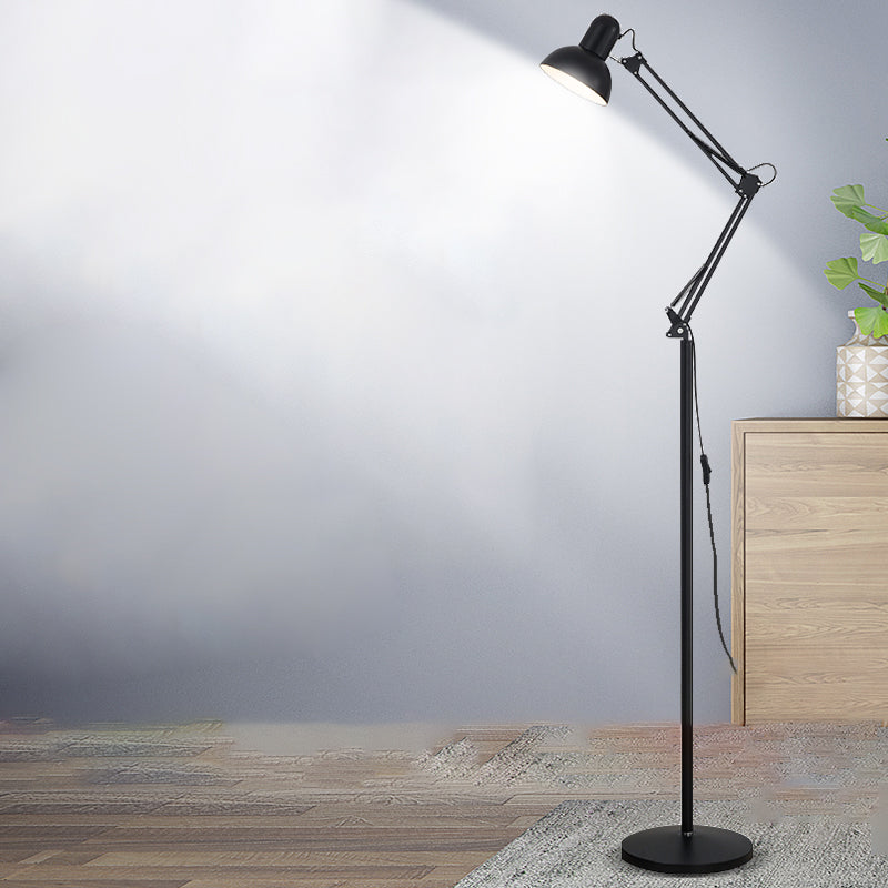 Kegel 1 Leichte Standardlampe zeitgenössische Metallverstellbare Stehlampen für Wohnzimmer