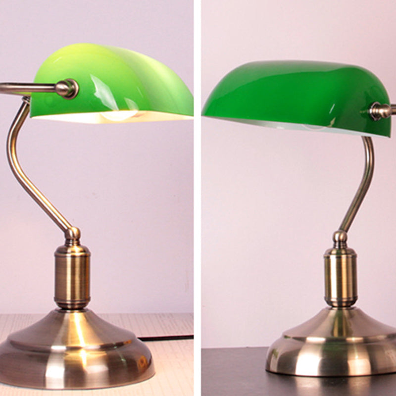 Moderner Stil einzigartiger Form Nachttisch Lampe Glas 1 Lichttisch Licht