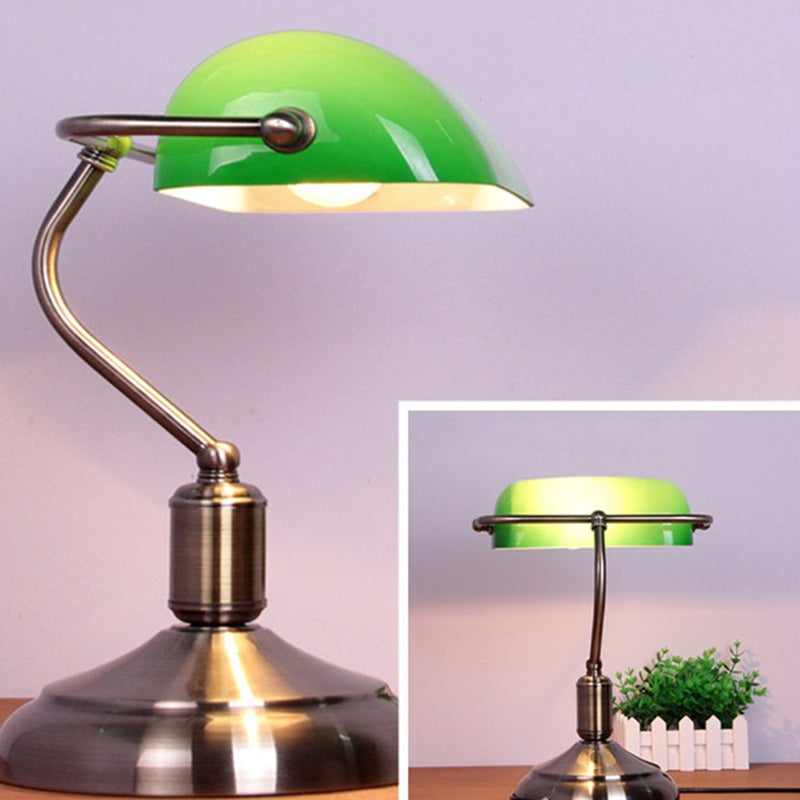 Moderner Stil einzigartiger Form Nachttisch Lampe Glas 1 Lichttisch Licht