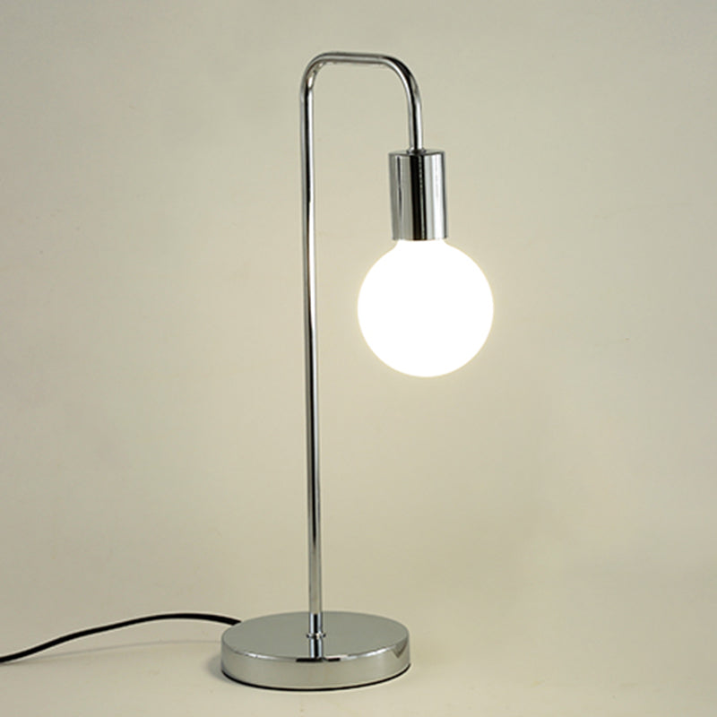 Modern Style Unique Shape Table Lamp Metal Single Light Table Light