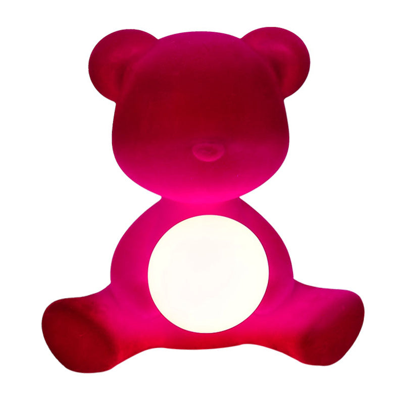 Modern Style Bear Shape Table Lamp Resin One Light Table Light