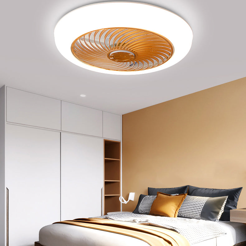 Ventils de plafond ronds de style moderne métal un luminaire de plafond lumineux