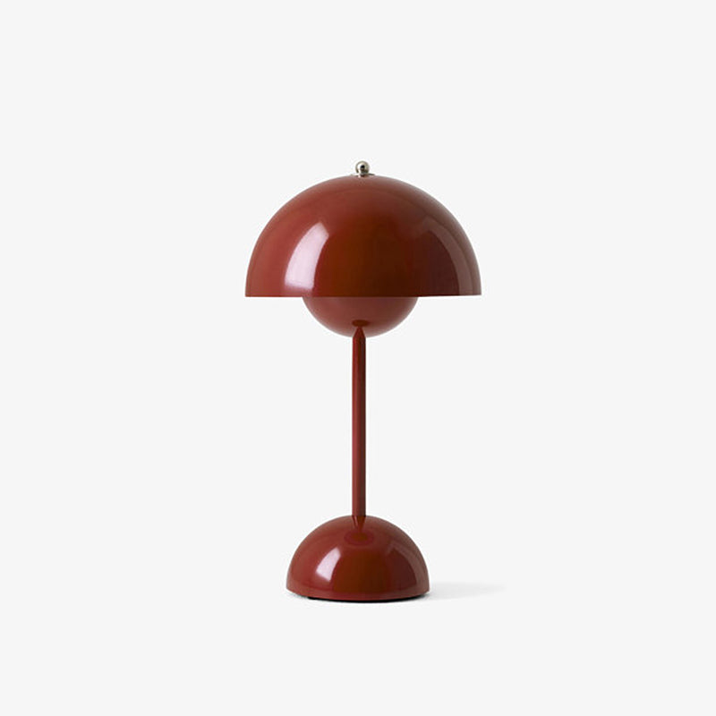 Moderner Stil Dome Night Tischlampe Metal Ein leichter Nachttischlampe