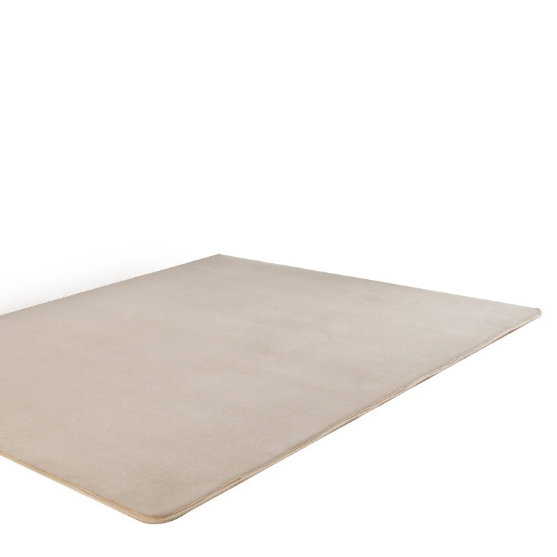 Tapis minimaliste Tapis moderne Polyester Polyester Washable Tapis épaissis pour le salon