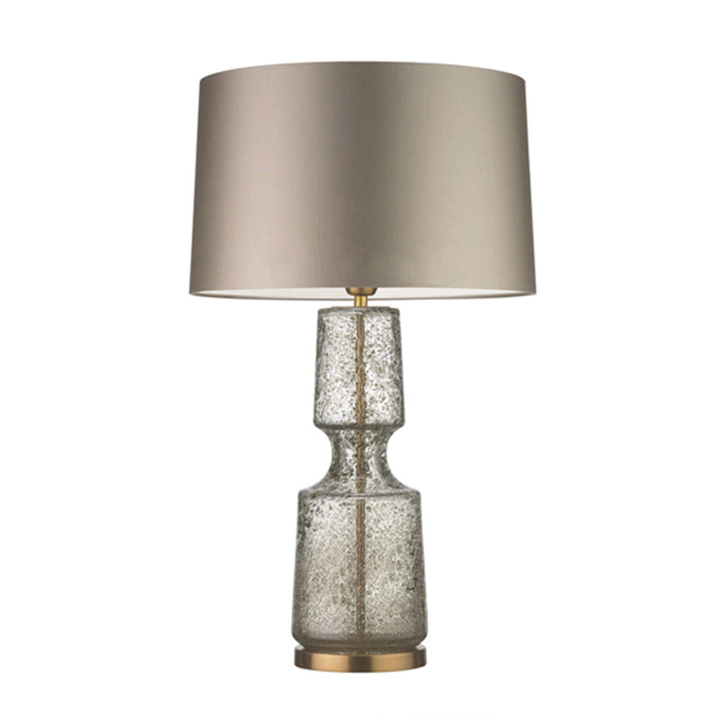 Cylinder 1-Light Table Light Postmodern Glass Table Lamp for Living Room