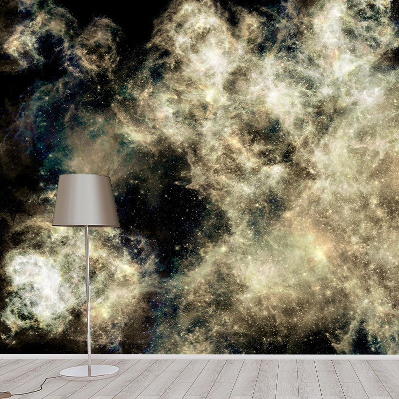 Universe Wall Mural Wallpaper Novelty Style Mildew Resistant for Bedroom