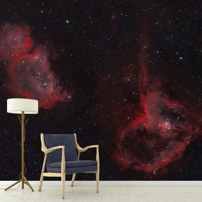 Universe Wall Mural Wallpaper Novelty Style Mildew Resistant for Bedroom