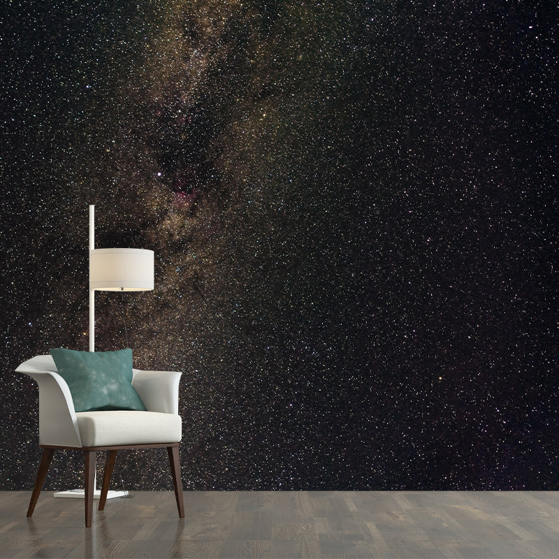 Universe Wall Mural Wallpaper Novelty Style Mildew Resistant for Bedroom