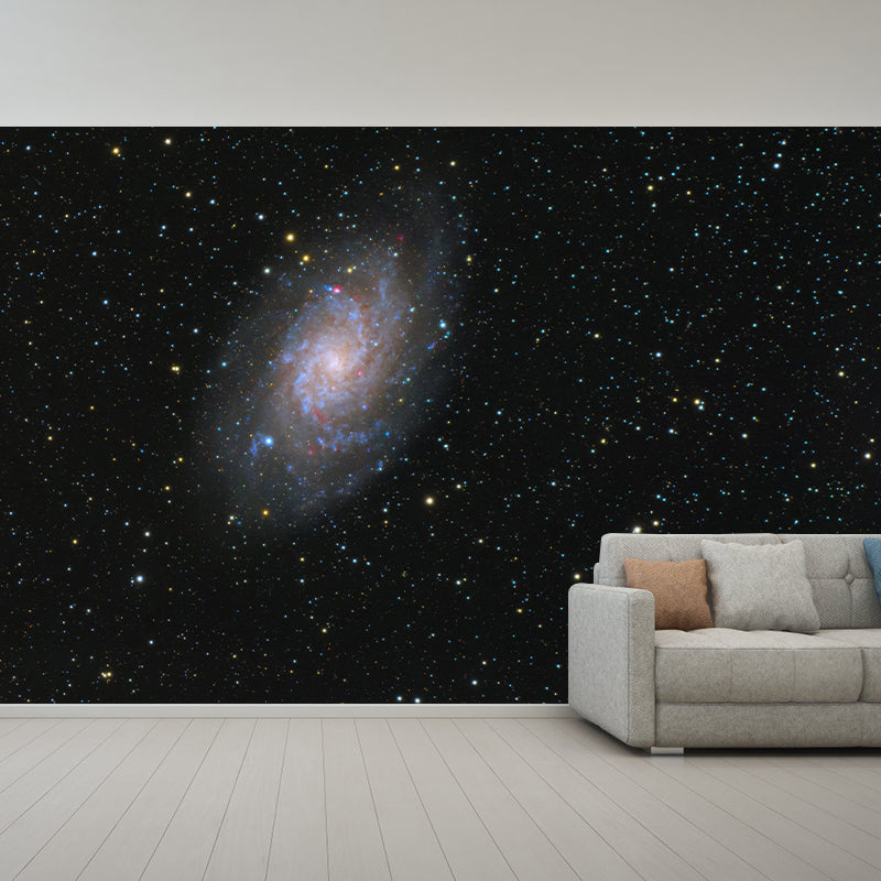 Universe Wall Mural Wallpaper Novelty Style Mildew Resistant for Home Decor