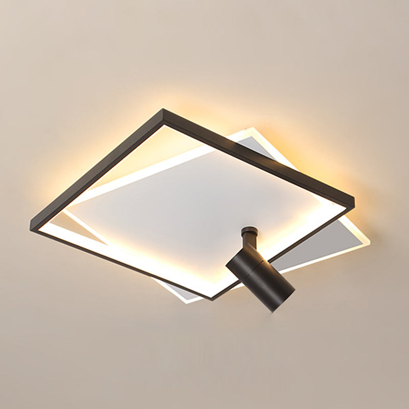 Modern LED Ceiling Lamp with Downlight Flush Mount Light for Clothing Shop Living Room