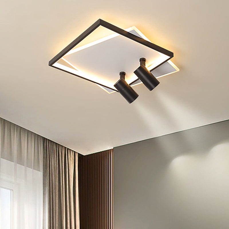 Modern LED Ceiling Lamp with Downlight Flush Mount Light for Clothing Shop Living Room