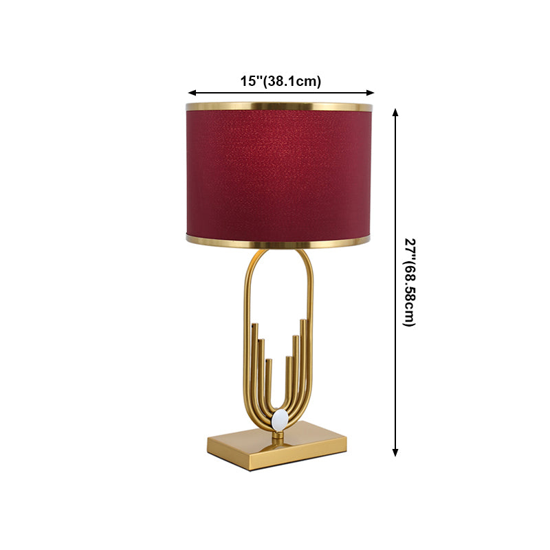 Postmoderne Augenpflege -Tischlampe Minimalist Metal Night Stand Light für Wohnzimmer