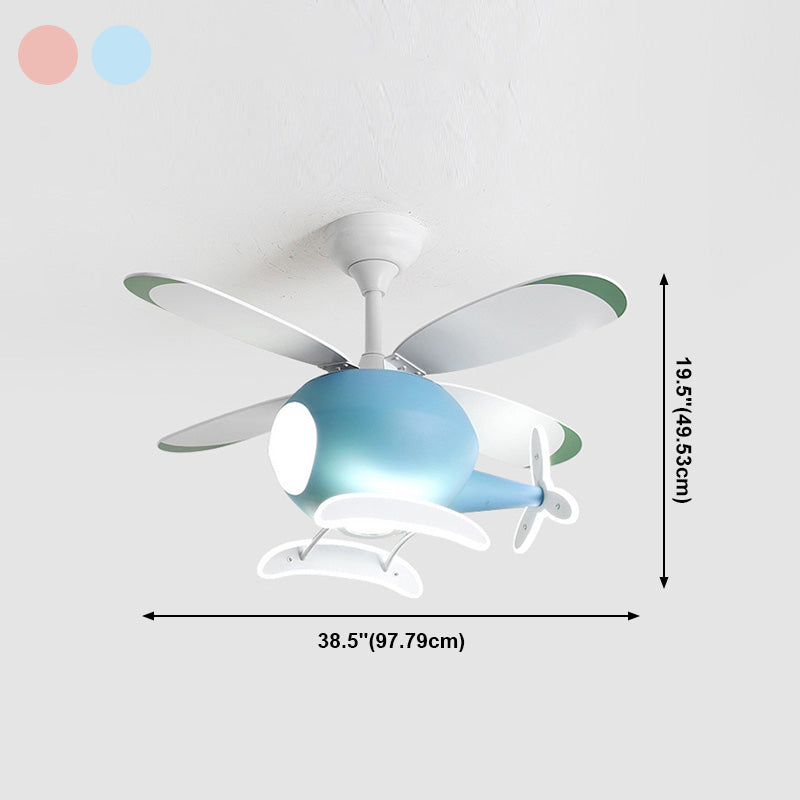 Éclairage de ventilateur de chambre pour enfants