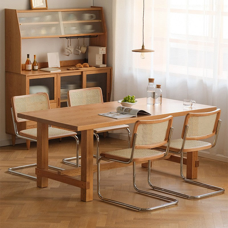 Sedia da sala da pranzo in stile industriale.