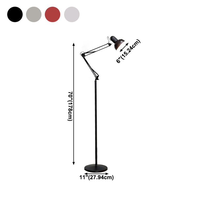 1 leichte Kuppel Stößenlampe Modernismus Metall Standardlampen für Wohnzimmer