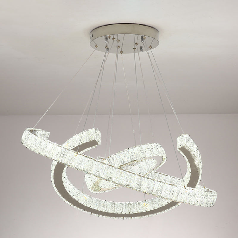 Ring Crystal Plafond Pendant