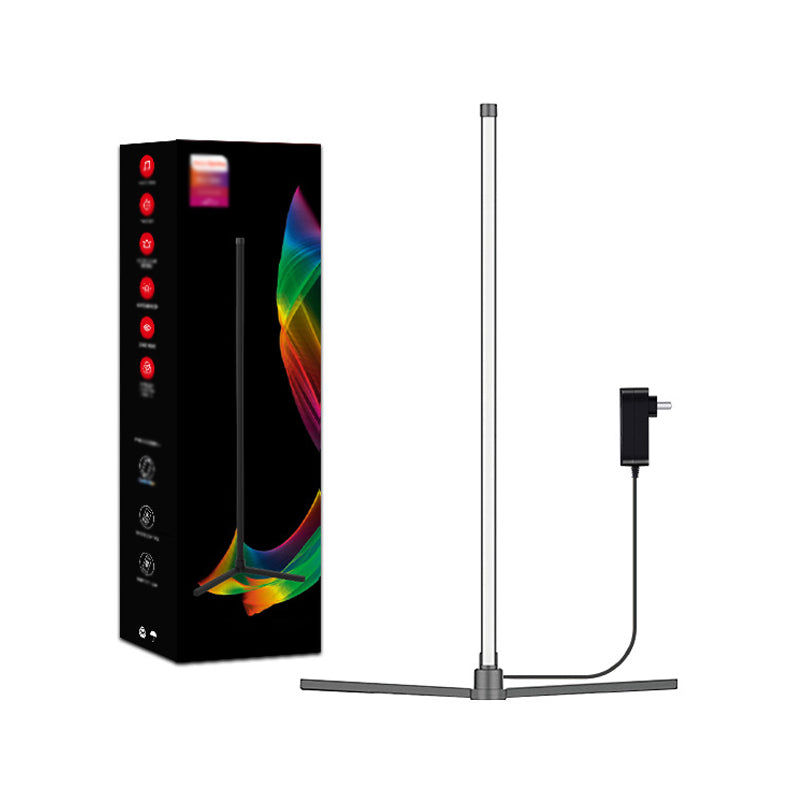 RGB Smart lineair vloerlicht Minimalistisch metalen woonkamer hoeklicht