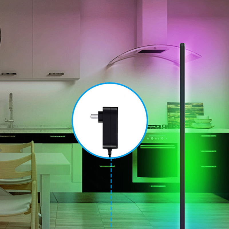 RGB Smart lineair vloerlicht Minimalistisch metalen woonkamer hoeklicht