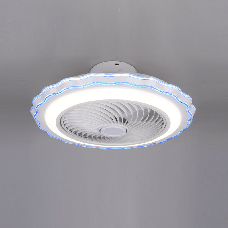 Lampe à la chambre à coucher pour enfants LED minimaliste semi-flustion Mont plafond plafond