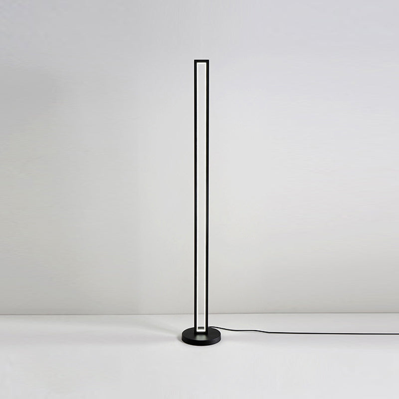 Simplicity Linear Standing Lamp Creative Metal Living Room LED Floor Light