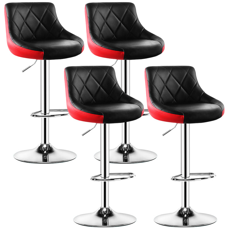 Indoor Rotating Lifting Barstool Nordic Leather Cushion Bar Stool