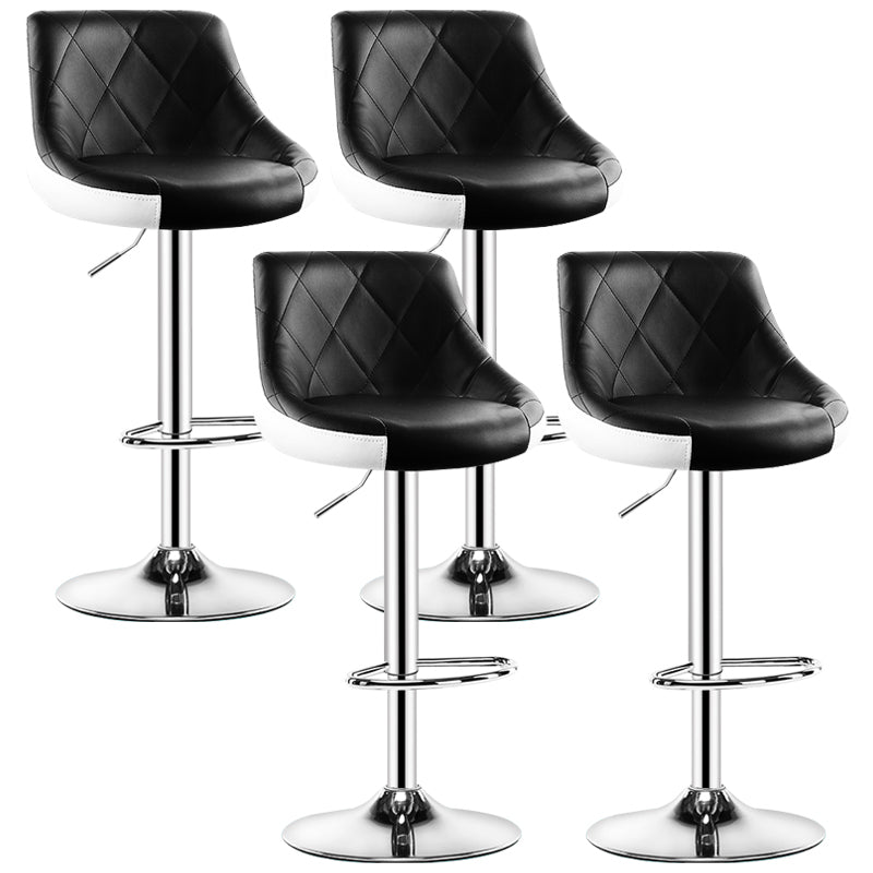 Indoor Rotating Lifting Barstool Nordic Leather Cushion Bar Stool