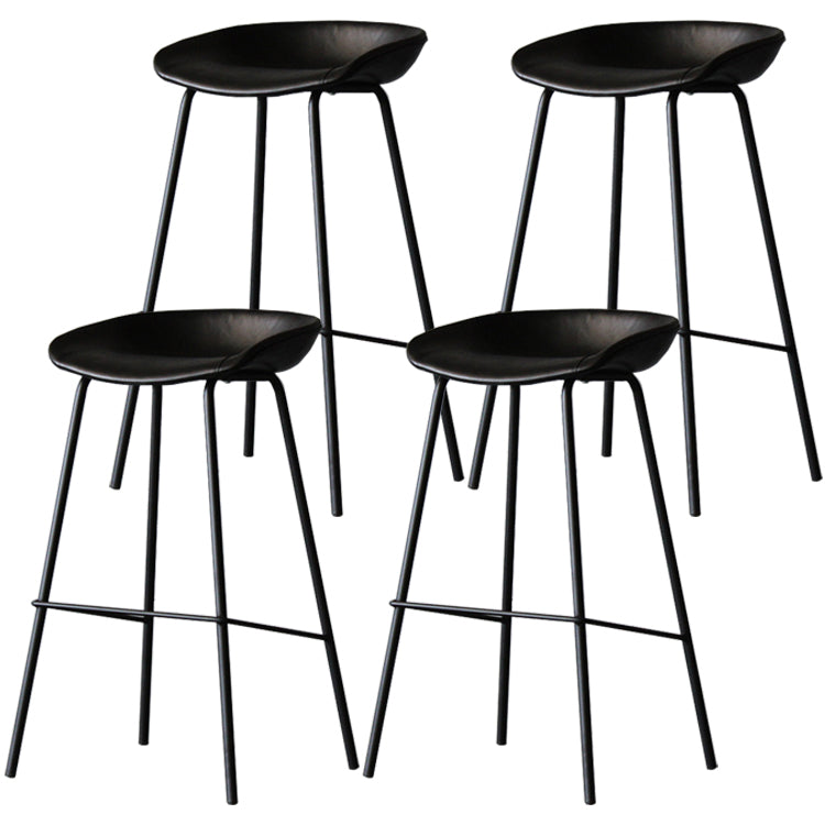 Industrielles Leder verzweifelt gestürzt Barstool Wohnzimmer Barhocker mit Eimersitz