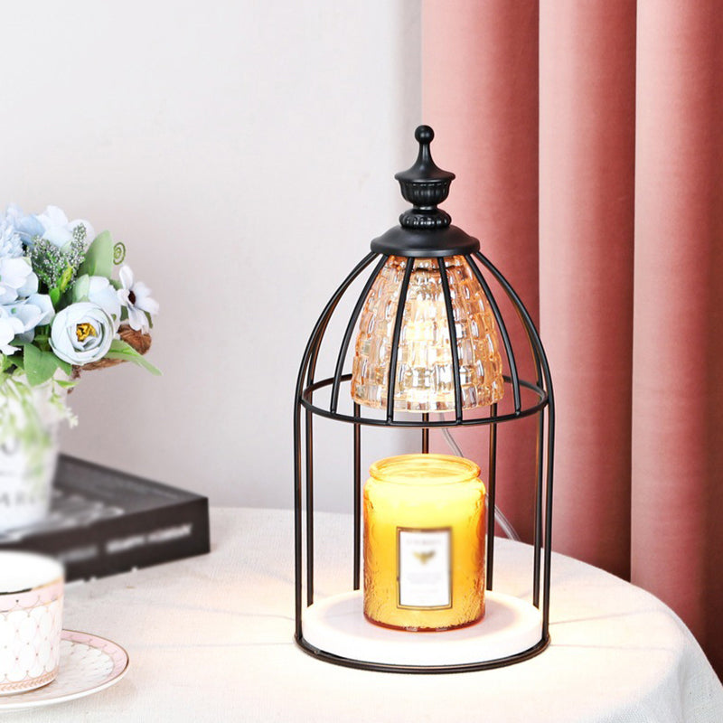 Metal Cage Shape Table Lamp Contemporary Style Table Lamp (Without Ornaments)