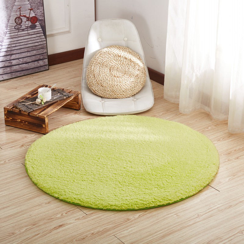 Alfombra modernista poliéster alfombra de alfombra casual alfombra resistente a la decoración del hogar