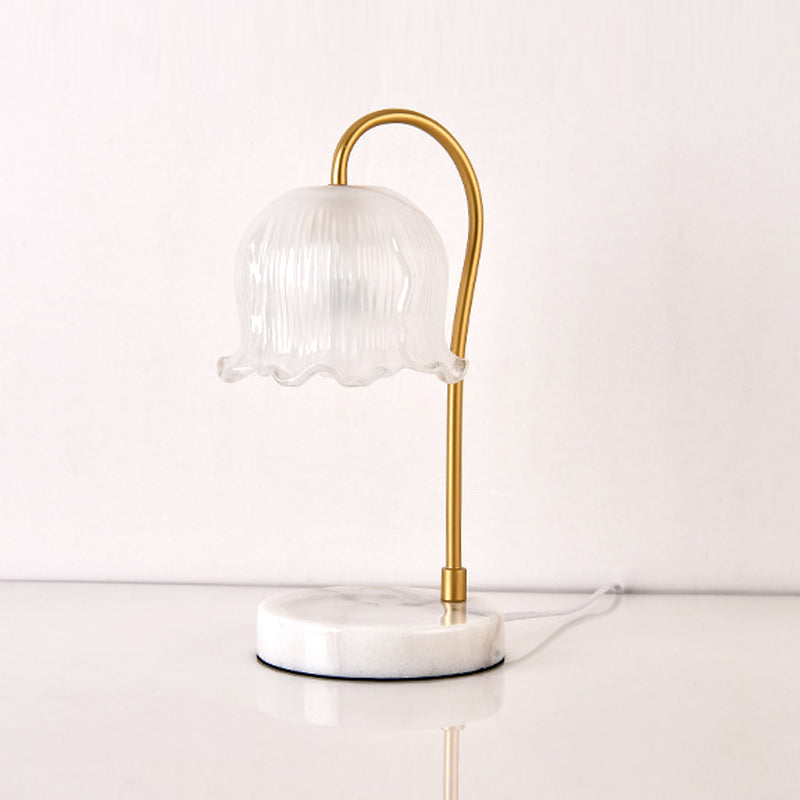 Flower Table Lamp Modern Aromatherapy Melting Wax Desk Lamp (Without Aromatherapy Candles)