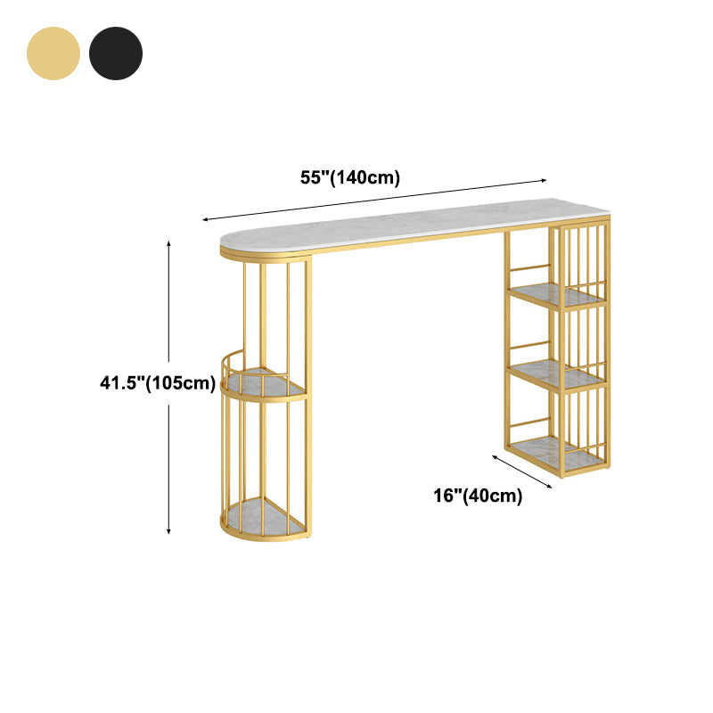 Eigentijdse bar eettafel indoor bar hoogte pub tafel met planken met planken