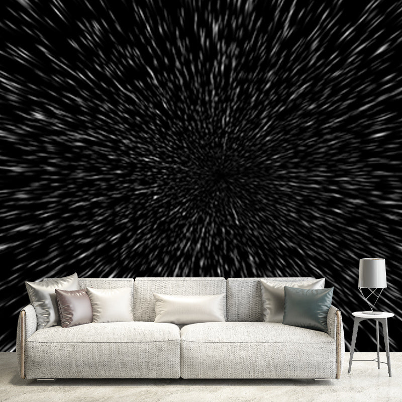 Mildew Resistant Universe Wall Mural Wallpaper Eco-friendly for Room