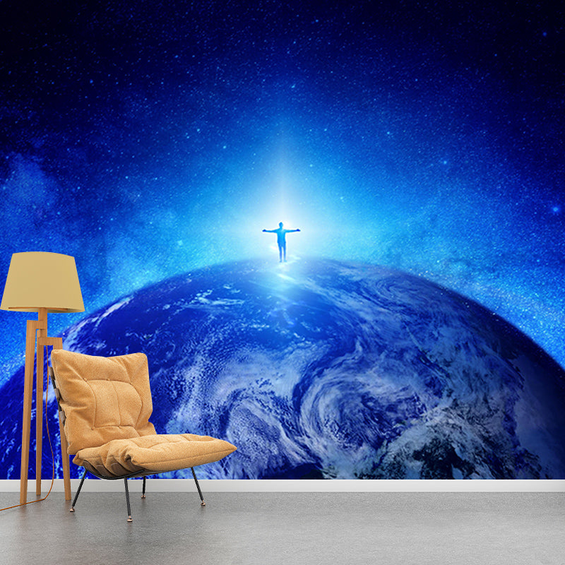 Environment Friendly Universe Mural Wallpaper Eco-friendly for Room