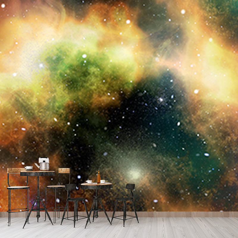 Illustration Customized Universe Wall Mural Wallpaper Eco-friendly for Living Room