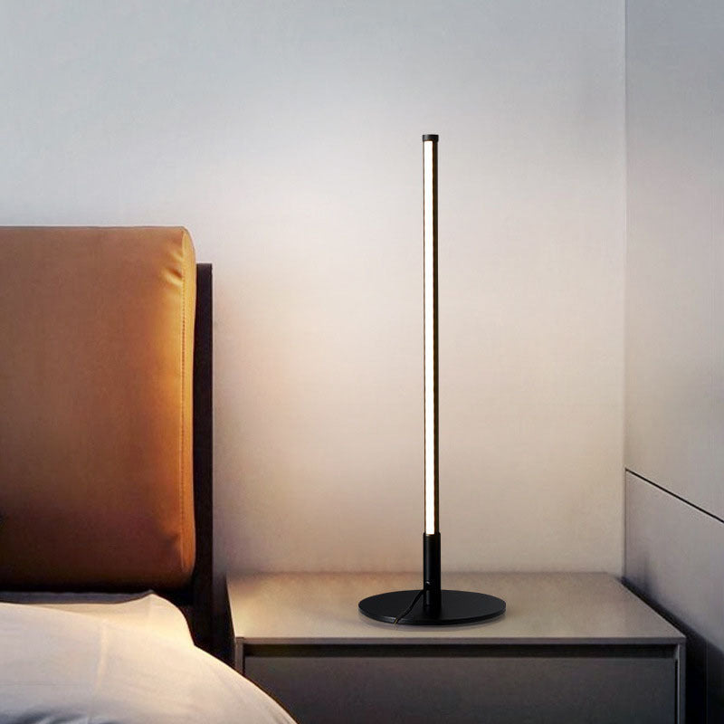 Modern Simple Decorative Household Linear Table Lamp Fixture for Living Room