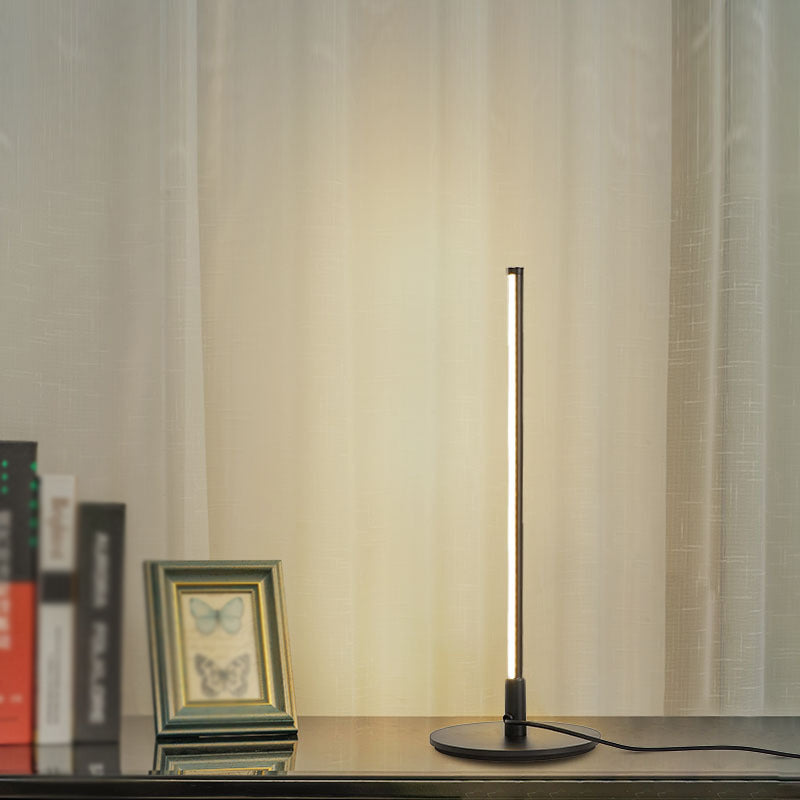 Modern Simple Decorative Household Linear Table Lamp Fixture for Living Room