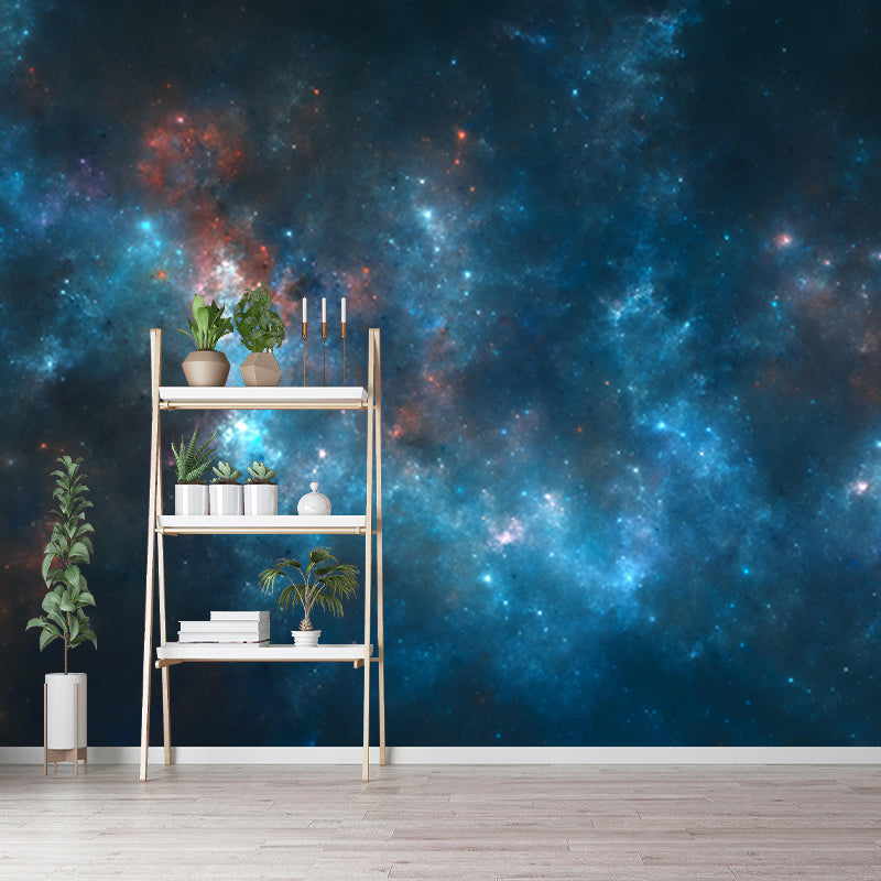 Eco-friendly Wall Mural Novelty Universe Mildew Resistant Wall Decor