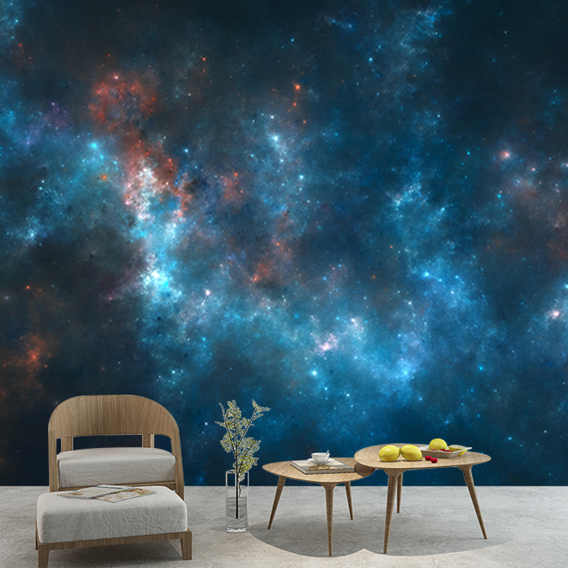Eco-friendly Wall Mural Novelty Universe Mildew Resistant Wall Decor