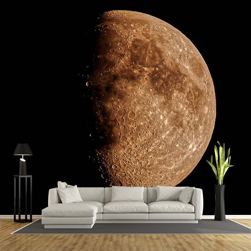 Universe Mural Wallpaper Novelty Mildew Resistant Living Room Wall Decor