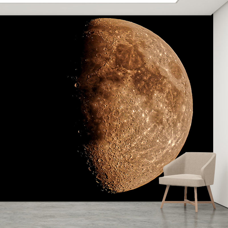 Universe Mural Wallpaper Novelty Mildew Resistant Living Room Wall Decor